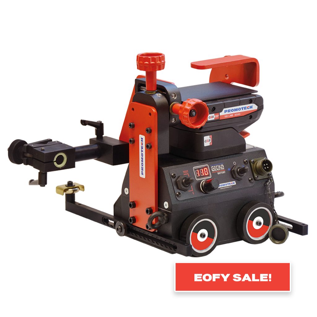 Promotech Gecko 18V welding automation